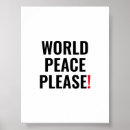 Search for world peace posters Anti war