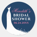 Search for navy and pink stickers Bridal shower
