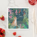 Search for tiger napkins Flowers