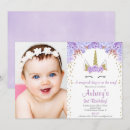 Search for girls unicorn birthday invitations Unicorns