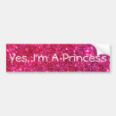 Search for cute pink bumper stickers Princess
