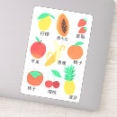 Search for mandarin stickers Fruit
