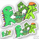 Search for prehistoric art stickers Cartoon