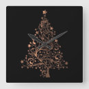 Search for black and copper clocks Elegant