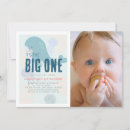 Search for blue whale birthday invitations Nautical