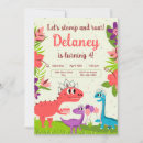Search for princess dinosaur birthday invitations Pink
