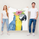 Search for parrot blankets Animals