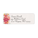 Search for happy flower return address labels Floral