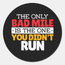 Search for miles stickers Running