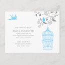 Search for marigold bridal shower invitations Blue