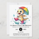 Search for in the rain birthday invitations Cute