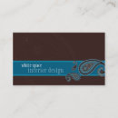 Search for paisley business cards Blue