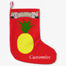 Search for pineapple christmas stockings Aloha
