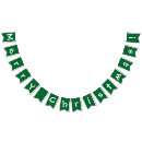 Search for christmas bunting flags Green