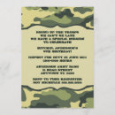 Search for army green invitations Party