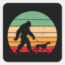Search for walking the dog stickers Bigfoot
