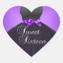Search for sweet sixteen heart stickers Girly
