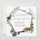 Search for jungle wedding invitations Botanical