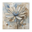 Search for grey flower tiles Watercolor
