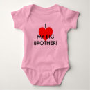 Search for i love my big brother baby clothes Heart