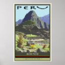 Search for machu picchu travel posters Retro