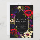 Search for gothic red and black wedding invitations Stylish