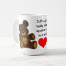 Search for teddy bear hug mugs Heart