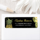 Search for black gold floral return address labels Baby shower