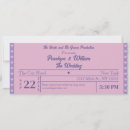 Search for retro movie ticket invitations Elegant