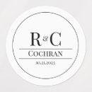 Search for classic round glossy stickers Minimalist