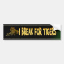 Search for white tiger bumper stickers Cat