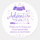 Search for tribal baby shower stickers Thank you