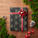 Search for black snowflake wrapping paper Modern