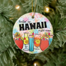 Search for coconut christmas tree decorations Hawaii
