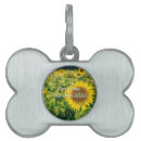 Search for sunflower pet tags Summer