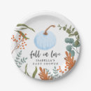 Search for blue pumpkin plates Fall in love