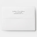 Search for 5x7 white envelopes Return address