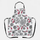 Search for black and red aprons Elegant