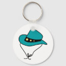 Search for cowboy hat key rings Western