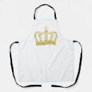 Search for gold crown aprons Royal