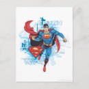 Search for superman postcards Hero