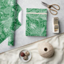 Search for forest green and white wrapping paper Pattern