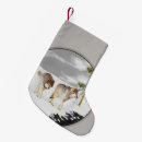 Search for wolves christmas stockings Winter