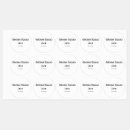 Search for circular monogram stickers Classic