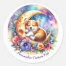 Search for sleeping dog stickers Cute