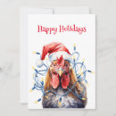 Search for rooster christmas cards Chicken