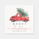 Search for pine tree napkins Winter