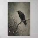 Search for dark crow art posters Dark academia aesthetic