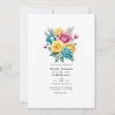 Search for pink and turquoise wedding invitations Watercolor