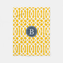 Search for navy blue and yellow blankets Stylish